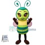 Super Cute Green Bee Mascot Costume
