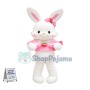 Pink & White Rabbit Mascot Costume