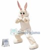 Energetic Bunny Mascot Costume