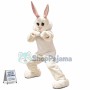 Energetic Bunny Mascot Costume