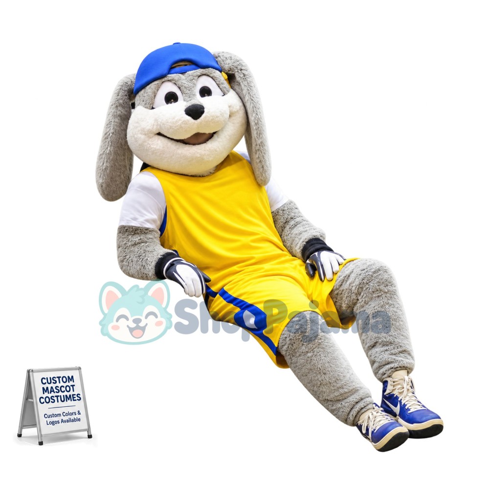 Sport Bunny Mascot Costume