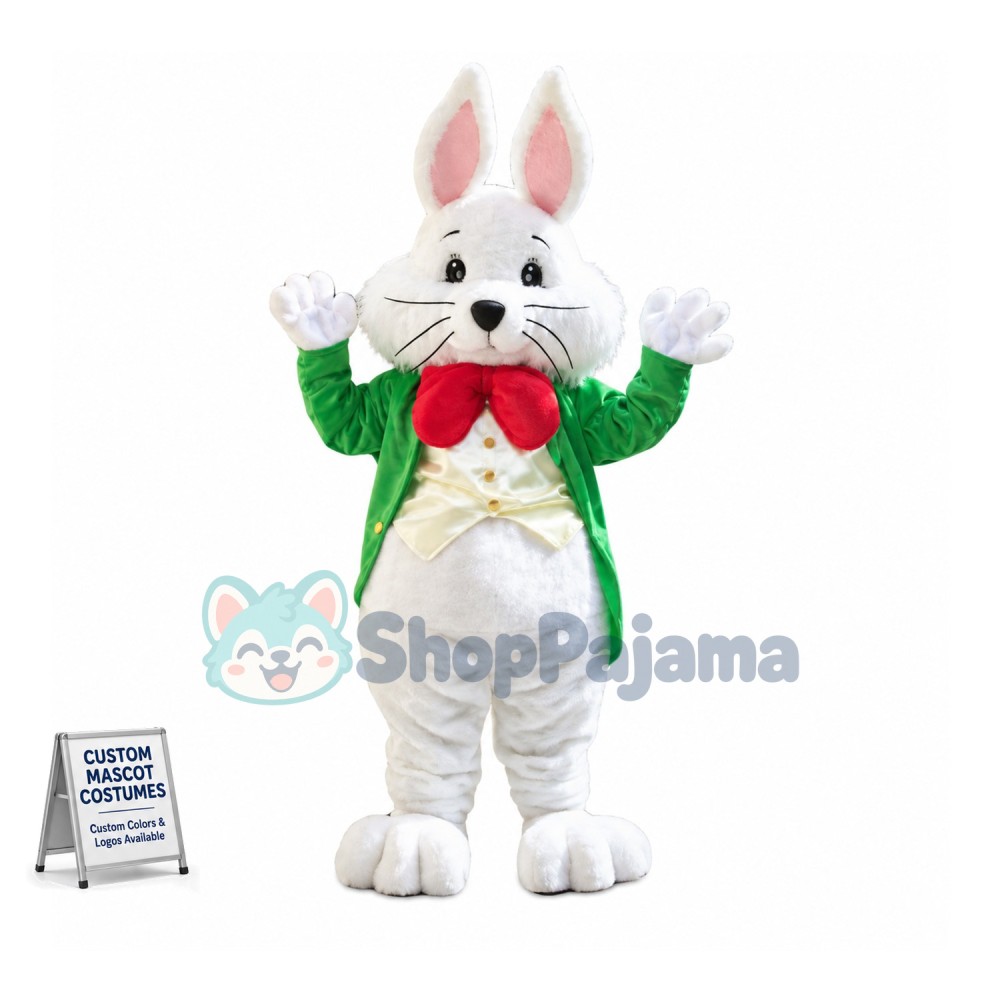 Superb Friendly Rabbit Mascot Costume