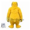 Superb Yellow Monster Mascot Costume