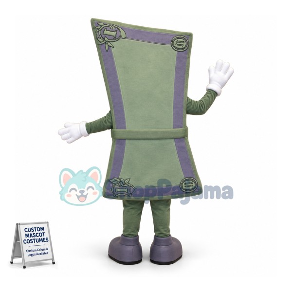 Happy Dollar Bill Mascot Costume