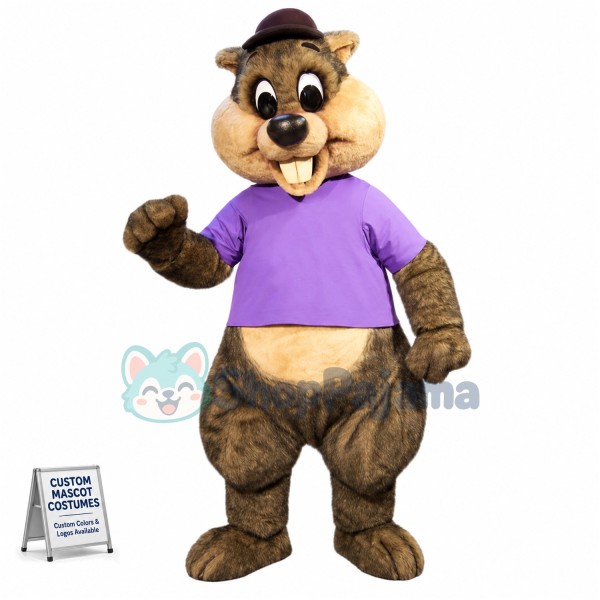 Superb Squirrel Mascot Costume