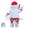 White Fish Mascot Costume