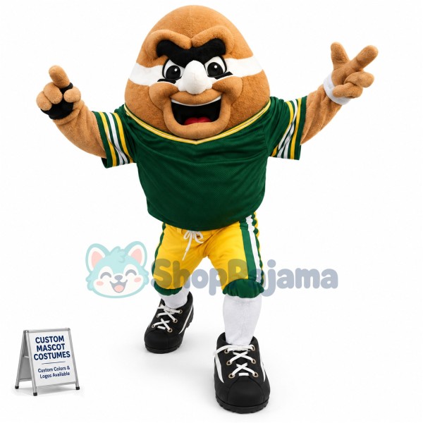 Power American Football Mascot Costume