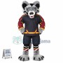 Superb Fierce Wolf Mascot Costume