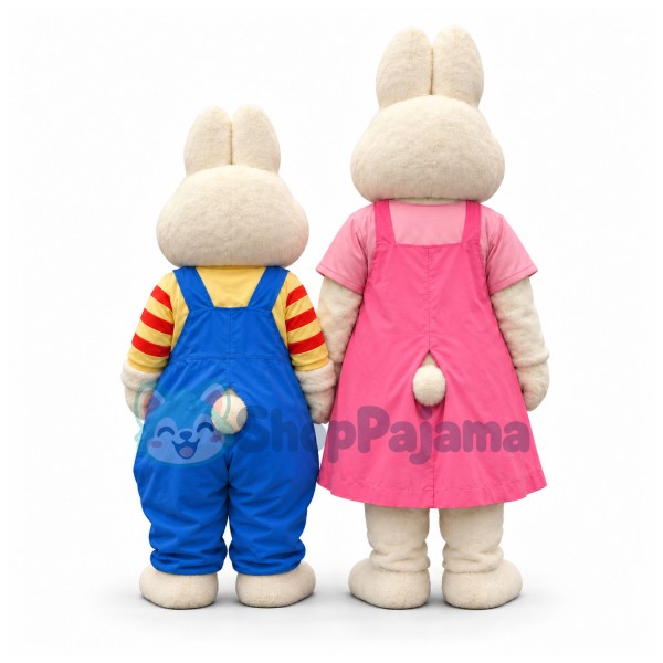 Max & Ruby Bunny Mascot Costume