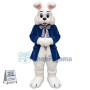 Easter Blue Wendell Rabbit Mascot Costume