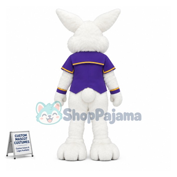 Super Cute Easter Bunny Mascot Costume