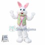 Happy Lightweight Easter Bunny Mascot Costume