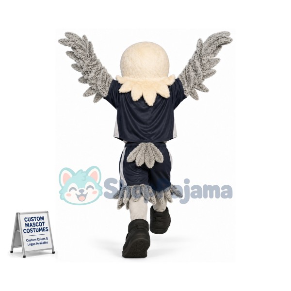 Super Power College Eagle Mascot Costume
