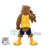 Brown College Hawk Mascot Costume