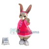 Lily Bobtail Rabbit Mascot Costume