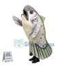 Superb Fish Mascot Costume