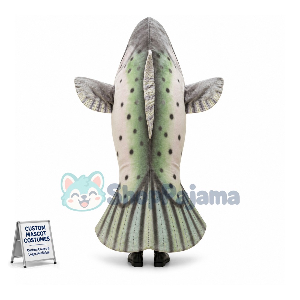 Superb Fish Mascot Costume