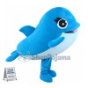 Affordable Blue Whale Mascot Costume
