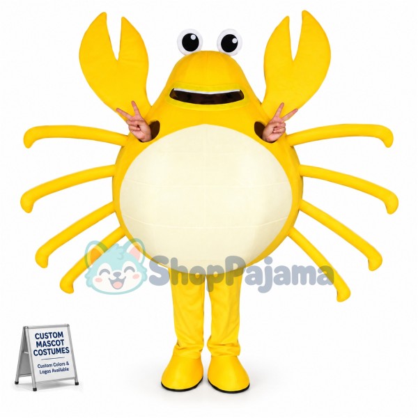 Cool Crab Mascot Costume