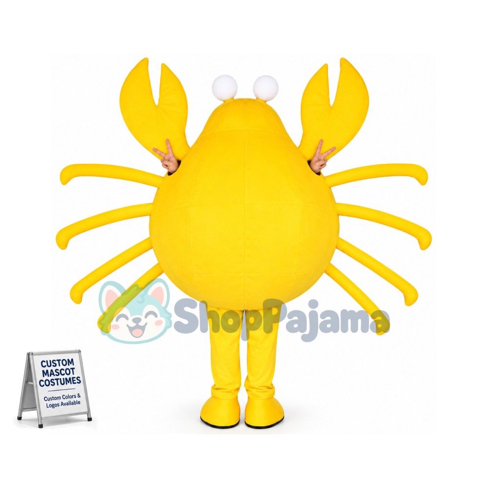 Cool Crab Mascot Costume