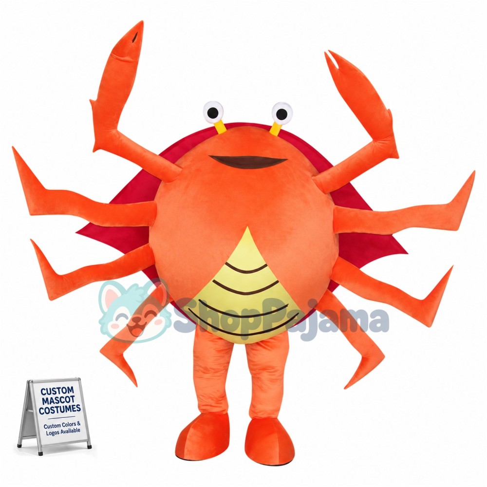 Affordable Crab Mascot Costume