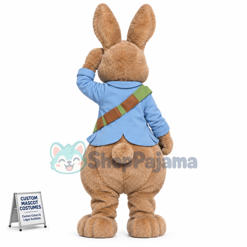 Superb Realistic Peter Rabbit Mascot Costume