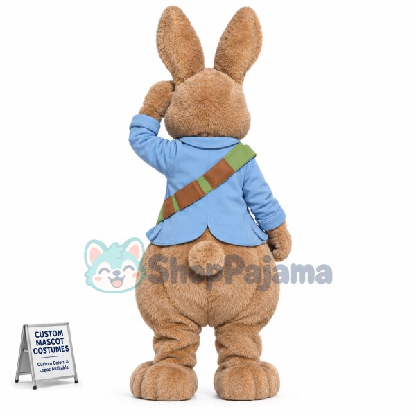 Superb Realistic Peter Rabbit Mascot Costume