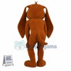 Superb Cute Brown Dog Mascot Costume