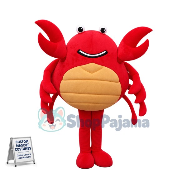 Superb Crab Mascot Costume