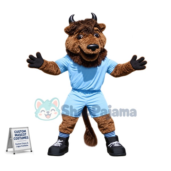 College Bison Mascot Costume