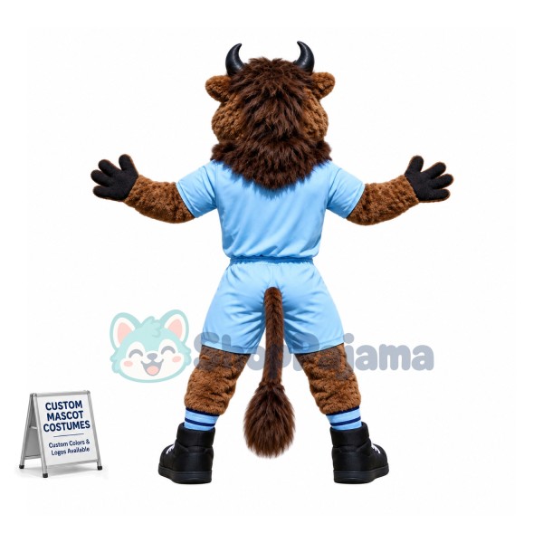 College Bison Mascot Costume