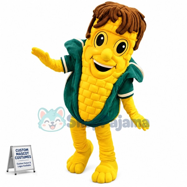 Superb Corn Mascot Costume