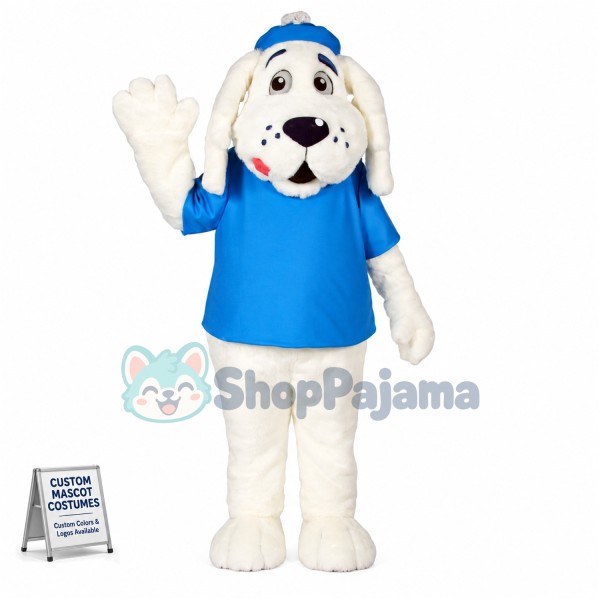 Super Cute Slush Puppie Dog Mascot Costume