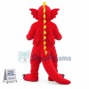 Superb Red Dragon Mascot Costume