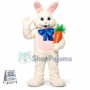 Happy Easter Bunny Mascot Costume