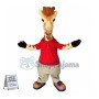Superb Realistic Giraffe Mascot Costume