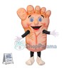 Superb Foot Mascot Costume