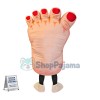 Superb Foot Mascot Costume