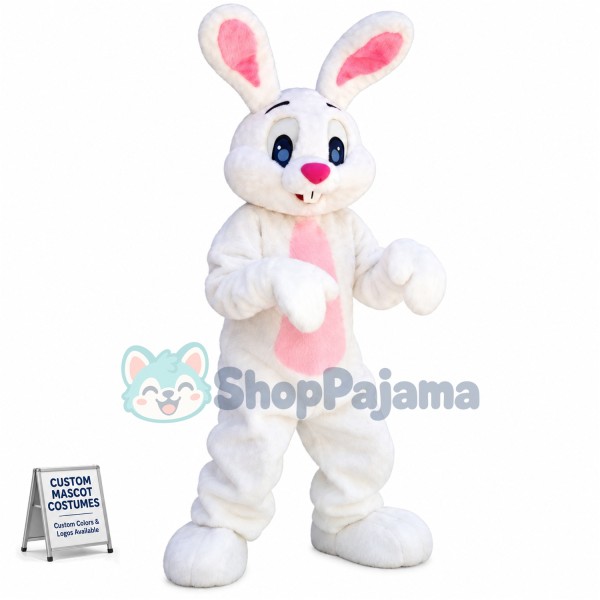 Cute Lightweight Easter Bunny Mascot Costume
