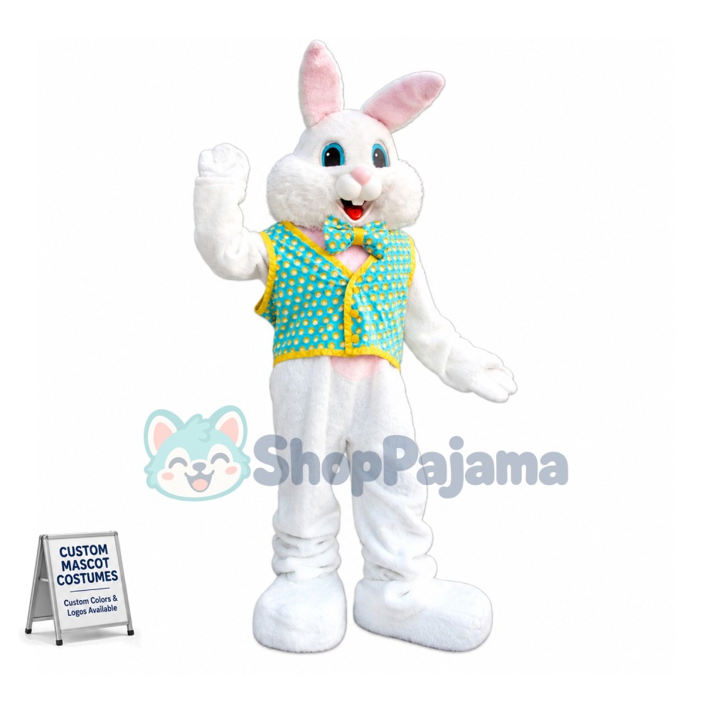 Loving Easter Bunny Mascot Costume