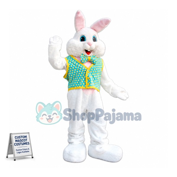 Loving Easter Bunny Mascot Costume