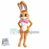 Beautiful Female Easter Bunny Mascot Costume