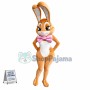 Beautiful Female Easter Bunny Mascot Costume