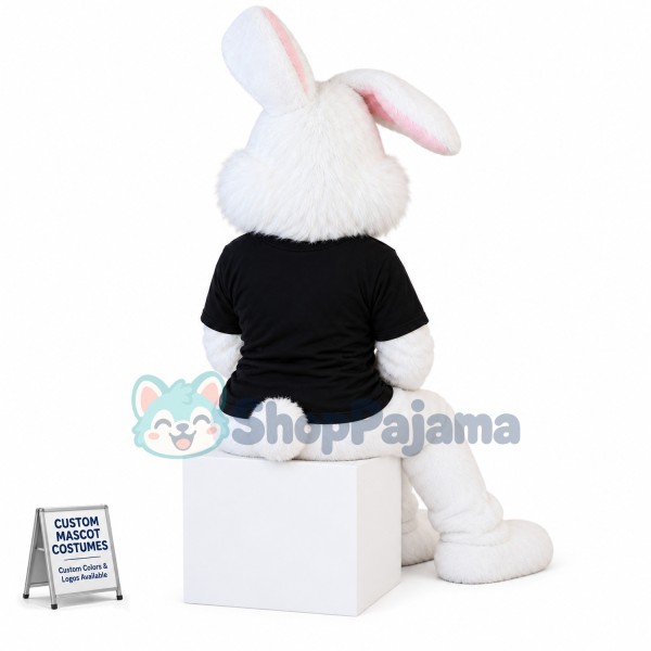 Young Easter Bunny Mascot Costume