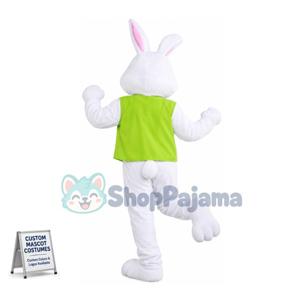 Friendly Easter Bunny Rabbit Mascot Costume
