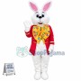 Red Wendell Rabbit Mascot Costume