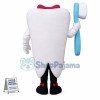 Teeth And Toothbrushes Mascot Costume