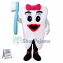 Teeth And Toothbrushes Mascot Costume