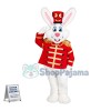 Soldier Rabbit Mascot Costume
