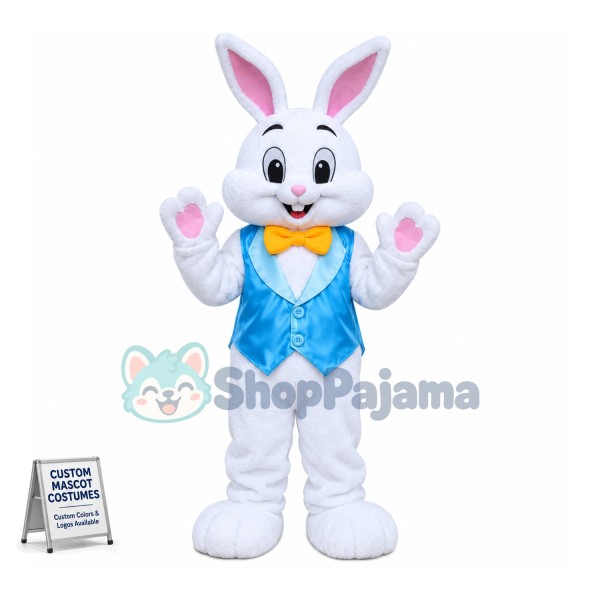 Easter Bunny Mascot Costume Adult Costume